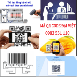 Đăng k&yacute; m&atilde; vạch sản phẩm tại Việt Tr&igrave;, m&atilde; QR Việt Tr&igrave;